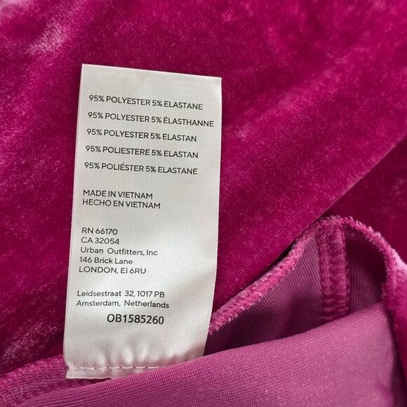 Free People Tops Free People Terese Top Womens Size Small‎ Velvet Velour - Picture 11 of 12